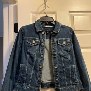Talbots jean jacket Size MP.